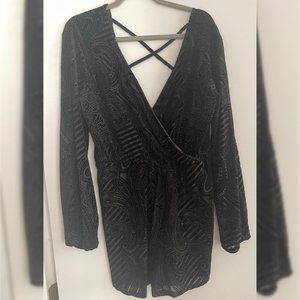 Urban Outfitters Black Romper